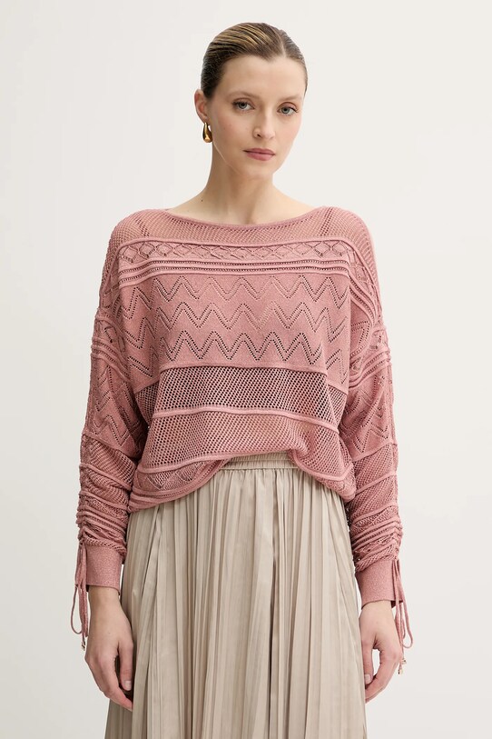 Pulover Guess NELLIE Tanka oranžna W5GR21.Z3E22