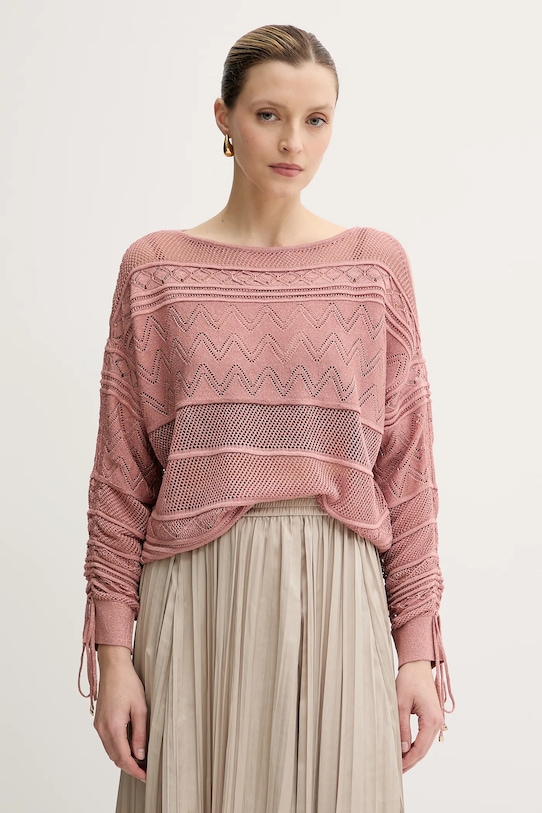 Guess sweter NELLIE pozostałe pomarańczowy W5GR21.Z3E22
