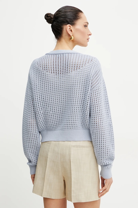 Îmbrăcăminte Guess cardigan din bumbac SAGE W5GR44.Z3C71 albastru