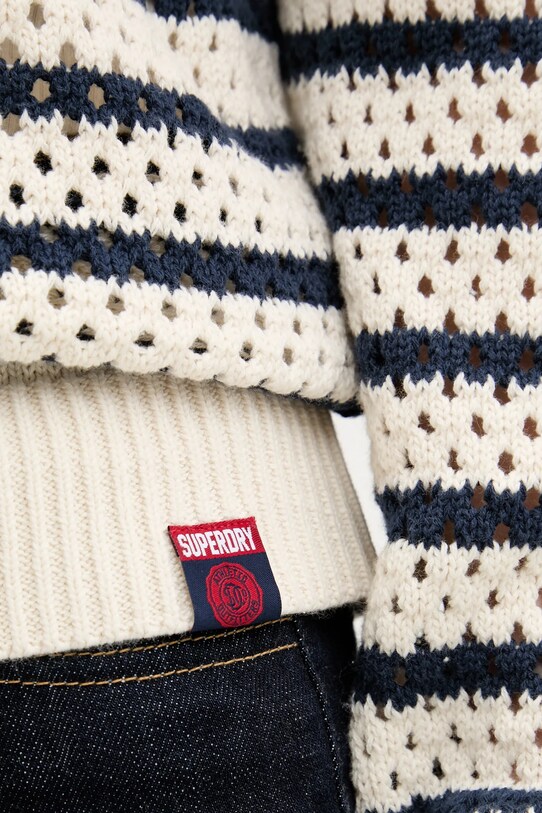 Superdry pulover de bumbac W6110620A.E1P bej