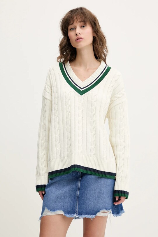 Superdry maglione piccola impronta beige W6110668A.71D