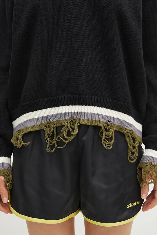 Ottolinger cotton jumper Oversized black 107.101407.02