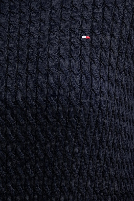 Bavlněný svetr Tommy Hilfiger WW0WW44993 námořnická modř