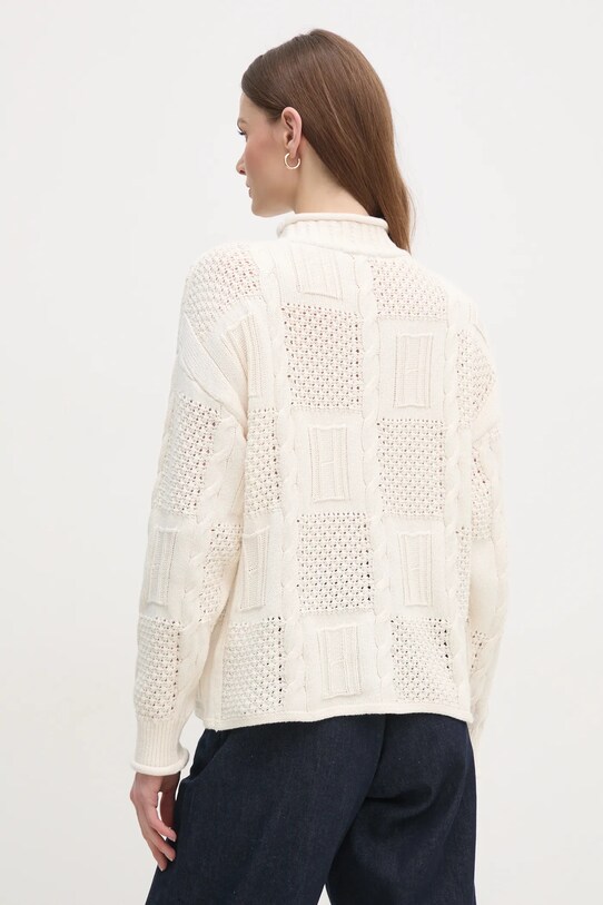 Odzież Tommy Hilfiger sweter WW0WW45102 beżowy