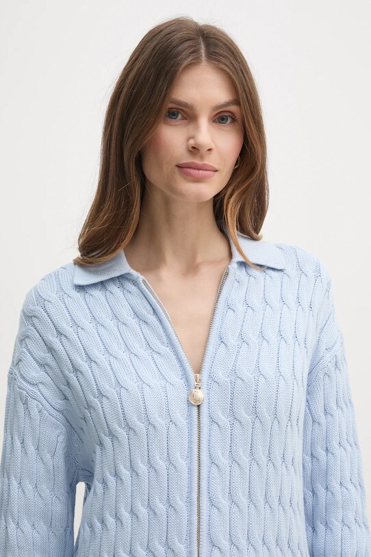Tommy Hilfiger kardigan niebieski WW0WW44501