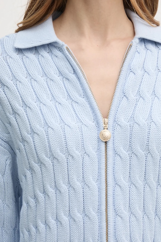 Πλεκτή ζακέτα Tommy Hilfiger WW0WW44501 μπλε