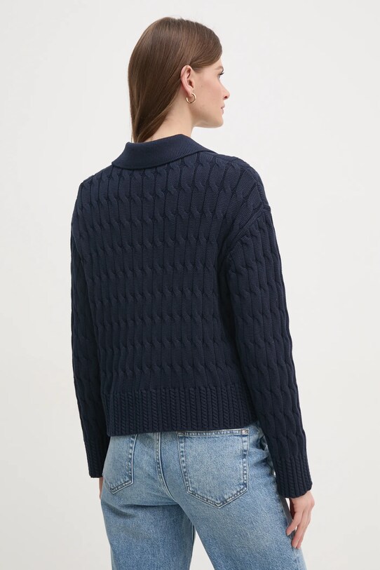 Odzież Tommy Hilfiger kardigan WW0WW44501 granatowy