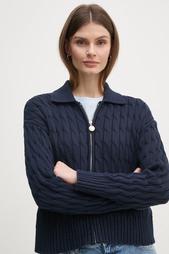Жилетка Tommy Hilfiger тъмносин WW0WW44501