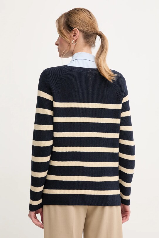 Одяг Бавовняний светр Tommy Hilfiger WW0WW44975 темно-синій