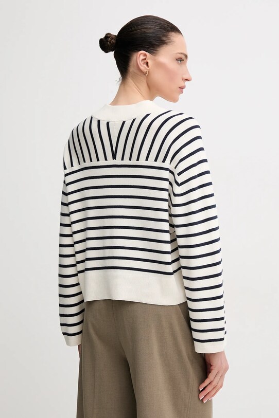 Одежда Хлопковый свитер Tommy Hilfiger WW0WW45401 бежевый