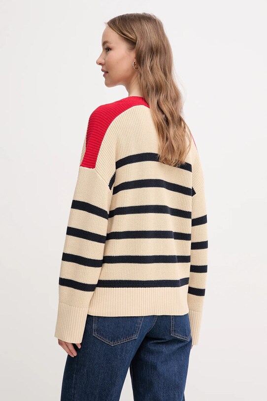 Одежда Хлопковый кардиган Tommy Hilfiger WW0WW45552 бежевый