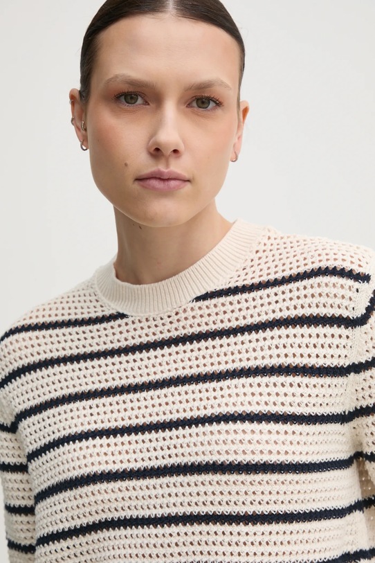 Majica kratkih rukava Tommy Hilfiger bež WW0WW45950