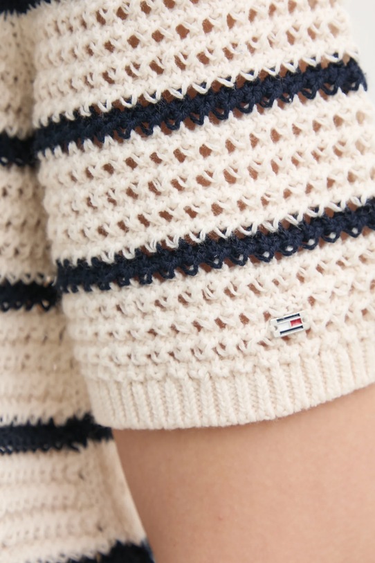 Majica kratkih rukava Tommy Hilfiger WW0WW45950 bež