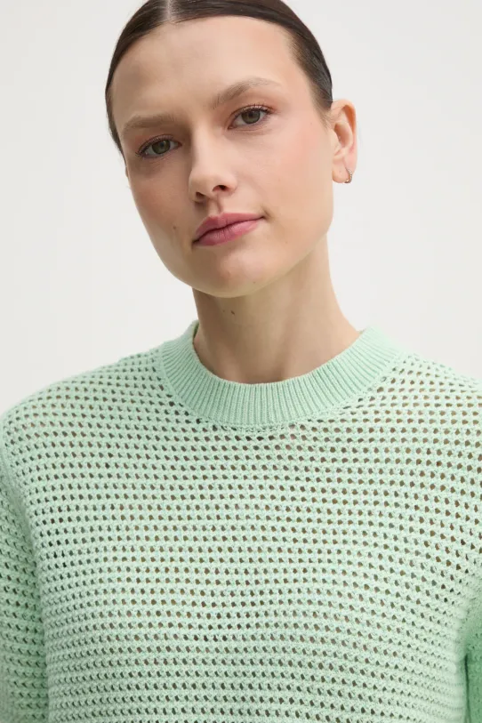 Tričko Tommy Hilfiger zelená WW0WW45950