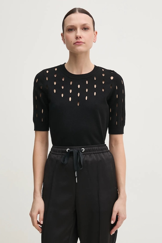 Svetr Dkny kulatý černá P4ASAN18