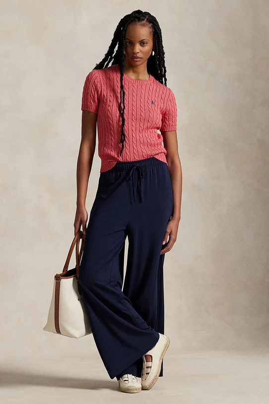 Oblečenie Bavlnený sveter Polo Ralph Lauren 211965761 červená