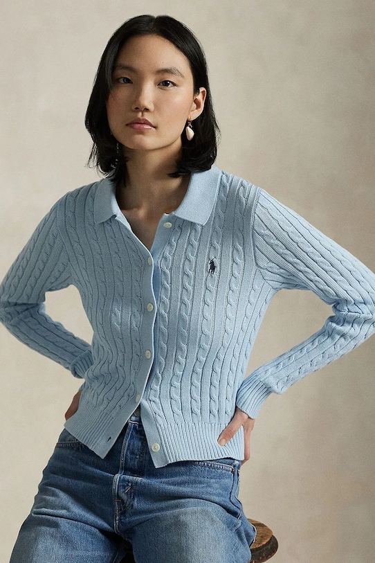 Джемпер Polo Ralph Lauren остальные голубой 211971881