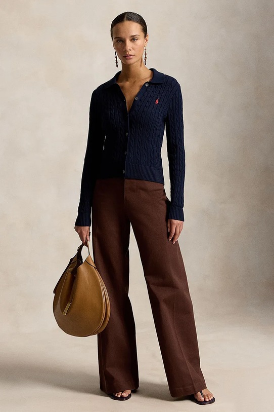 Clothing Polo Ralph Lauren cardigan 211971881 navy