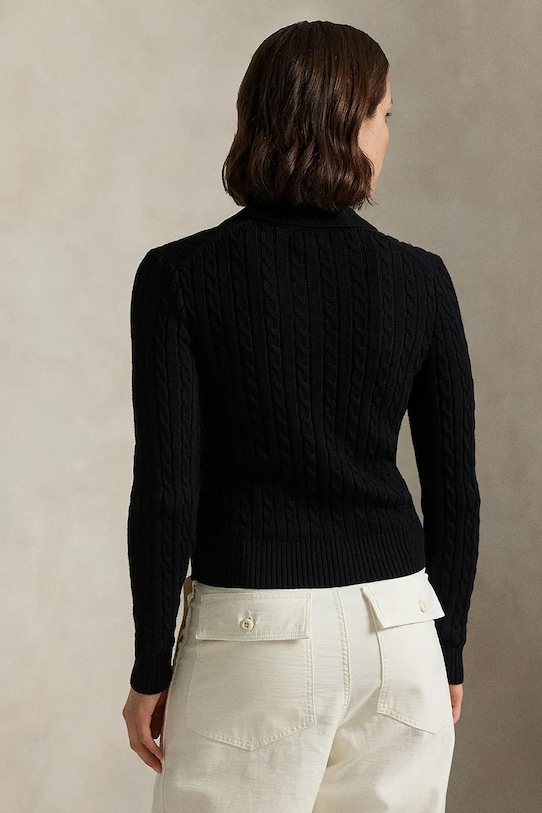 Kardigán Polo Ralph Lauren 211971881 čierna AW25