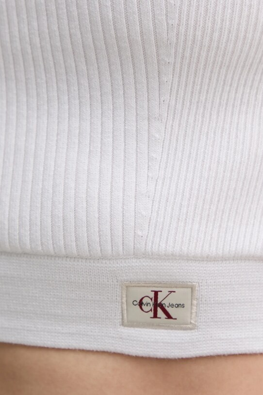 Top Calvin Klein Jeans bílá J20J225227