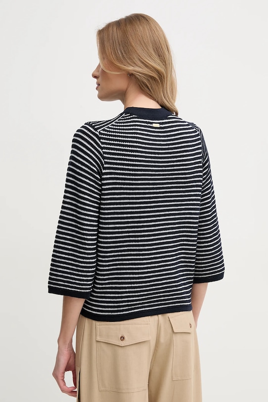 Дрехи Памучен пуловер Barbour Macy LKN1498NY99 тъмносин