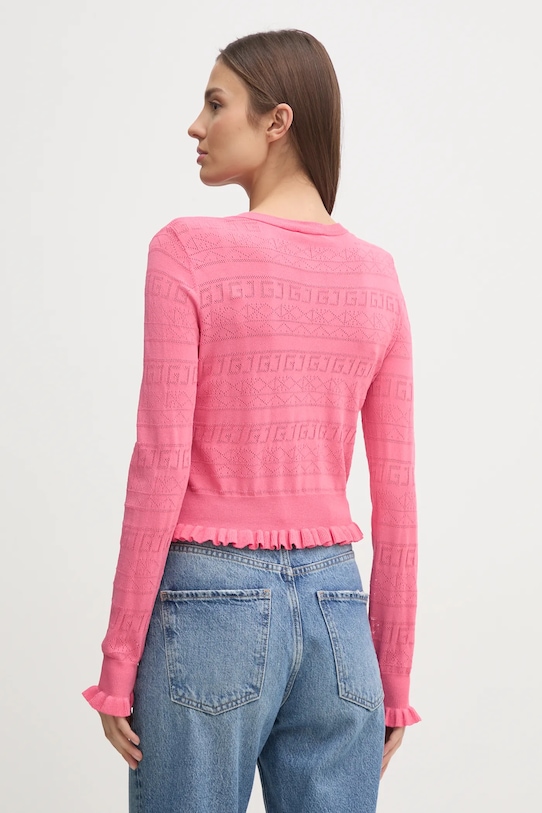 Odzież Gaudi kardigan 511BD53018 różowy