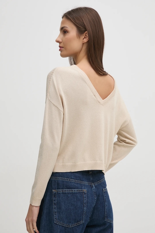 Îmbrăcăminte Gaudi pulover 511BD53021 bej