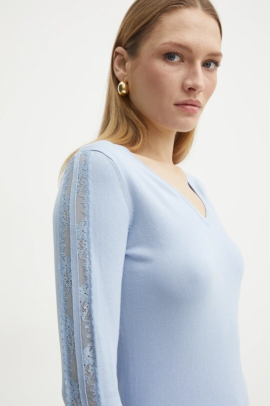 Morgan pulover MIELO MIELO albastru