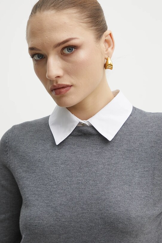 Morgan maglione MSHIRT grigio MSHIRT