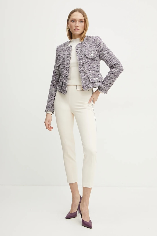 Morgan pulover MAIKIA MAIKIA bej SS25