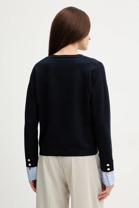 Odzież Morgan sweter MPOP MPOP granatowy