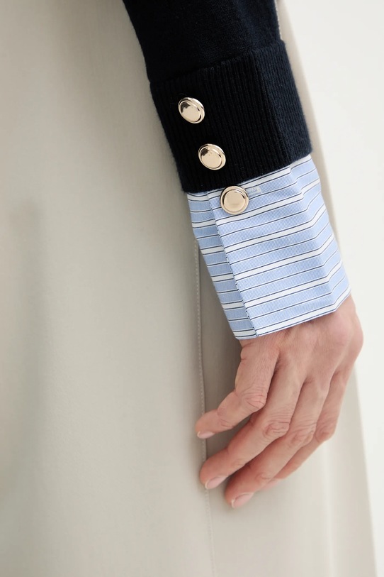 Morgan sweter MPOP MPOP granatowy