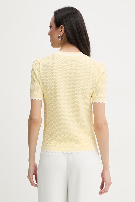 Odzież Morgan sweter damski MSEOUL MSEOUL żółty