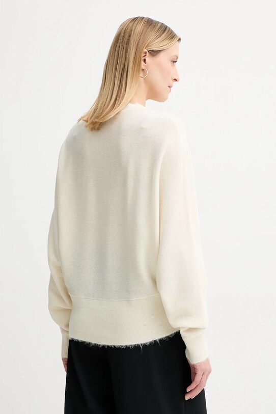 Îmbrăcăminte By Malene Birger cardigan din lână SAO 103337 bej
