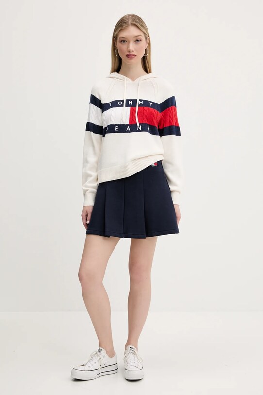 Tommy Jeans pulover DW0DW20250 bej SS25