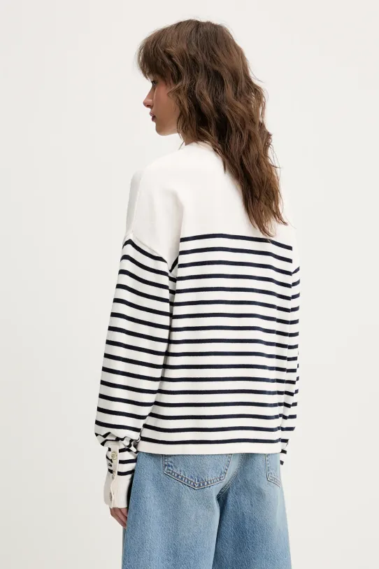Одежда Хлопковый свитер Tommy Jeans DW0DW20251 бежевый