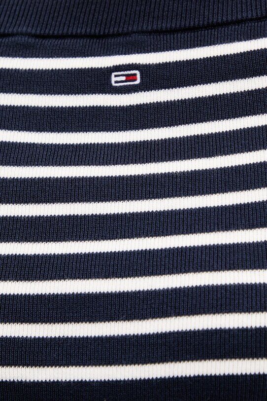 Бавовняний светр Tommy Jeans DW0DW20252 темно-синій