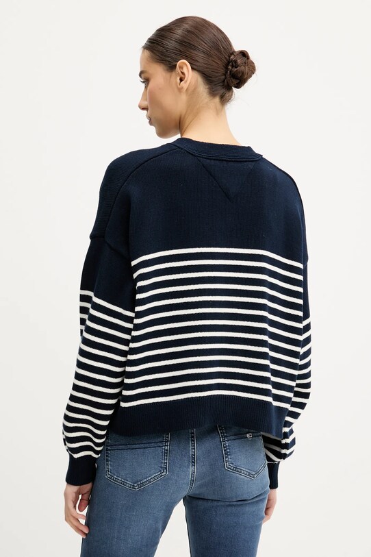 Одяг Бавовняний кардиган Tommy Jeans DW0DW20257 темно-синій