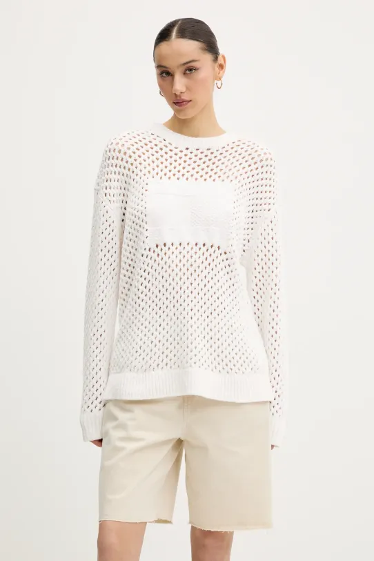Tommy Jeans sweter pozostałe biały DW0DW20262