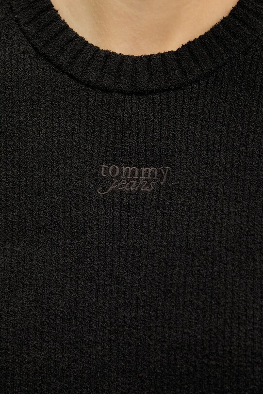Пуловер Tommy Jeans DW0DW20380 черен