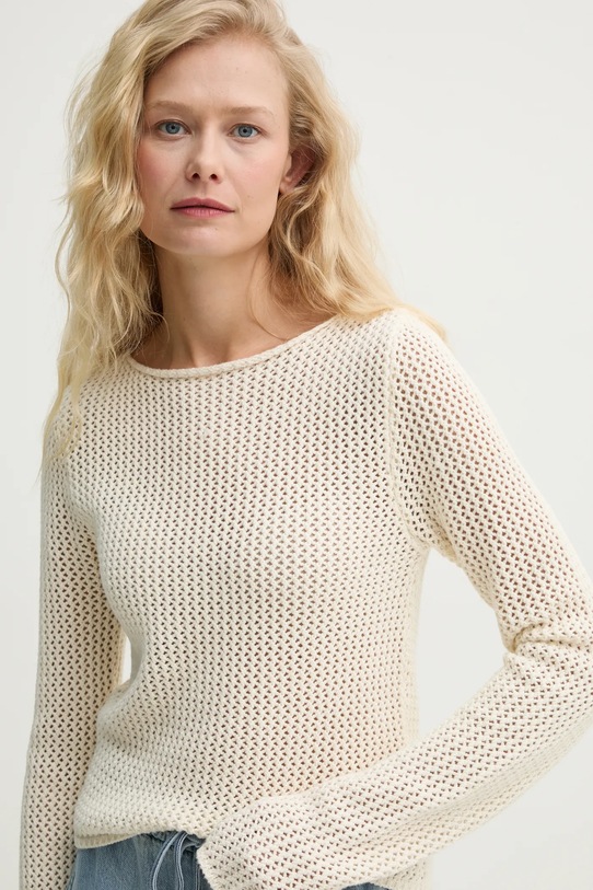 Bavlněný svetr Won Hundred béžová 3481.11085