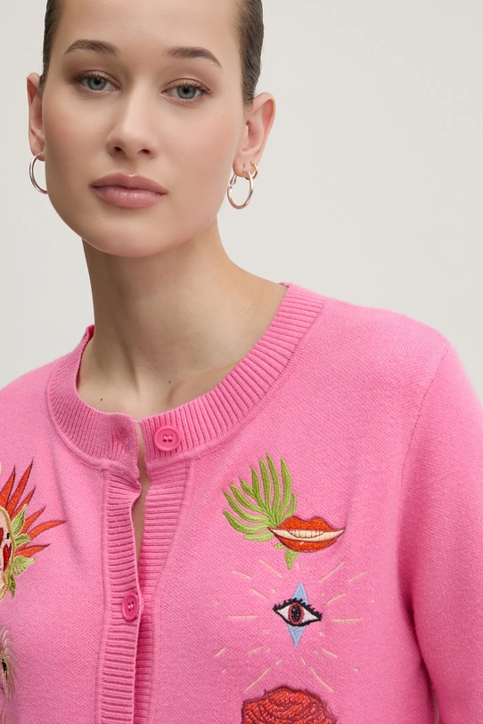 Джемпер Never Fully Dressed розовый NFDKN556