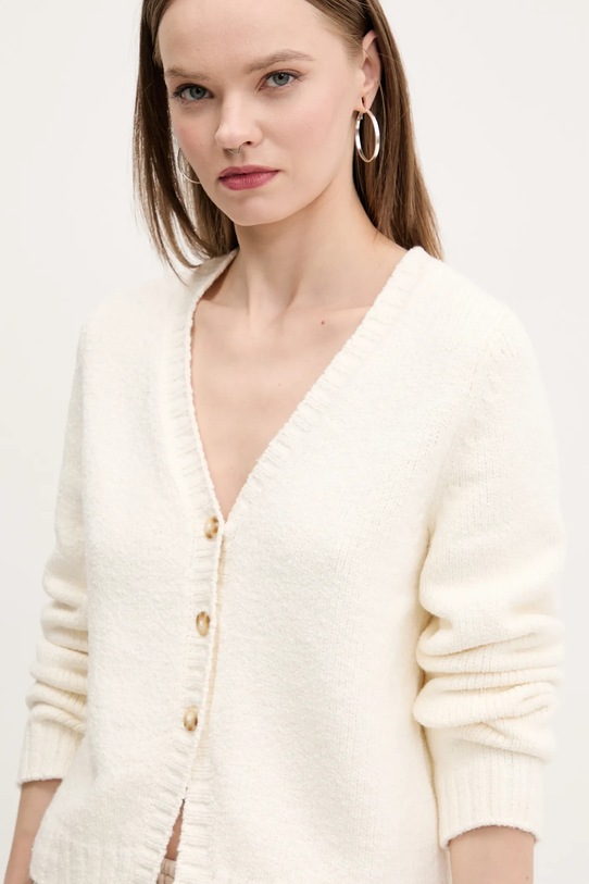 Abercrombie & Fitch cardigan din bumbac bej KI150.5028.178