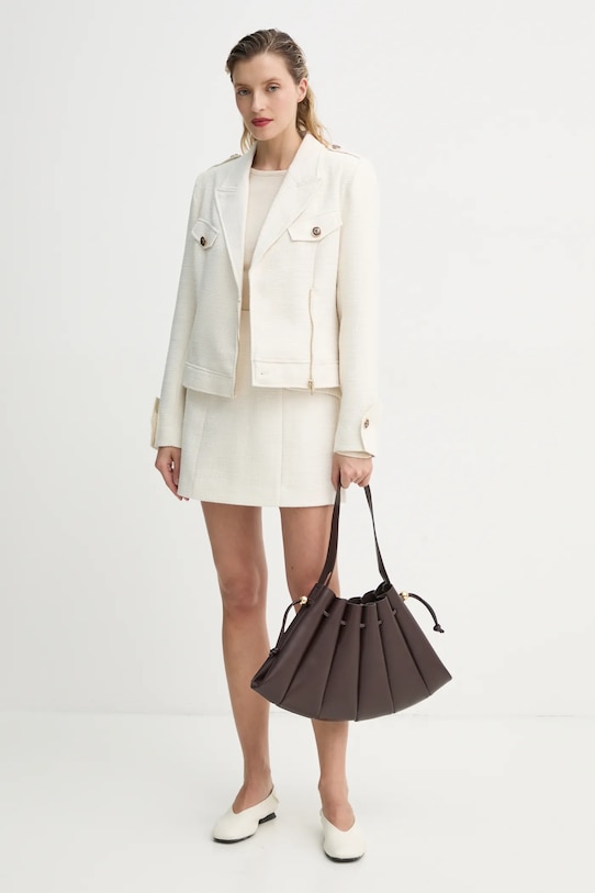 Bruuns Bazaar sweter BBW4331 beżowy SS25