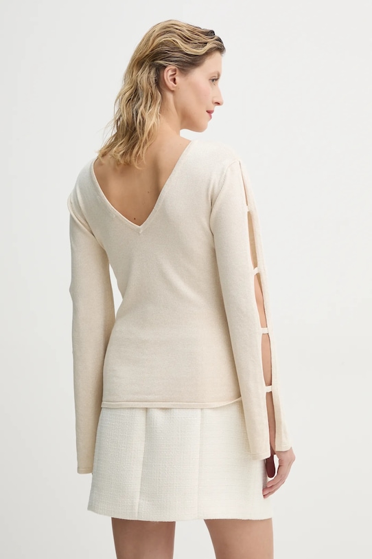 Odzież Bruuns Bazaar sweter BBW4331 beżowy