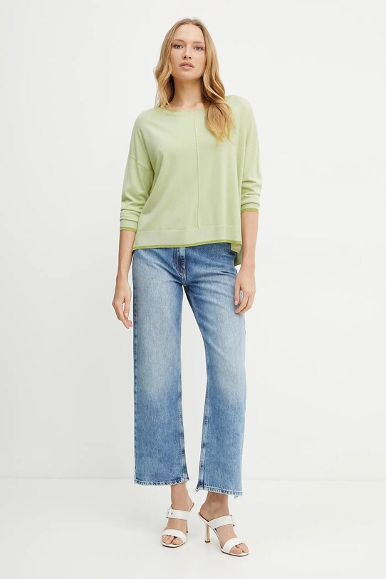 Liu Jo sweter WA5380.MS49I zielony SS25