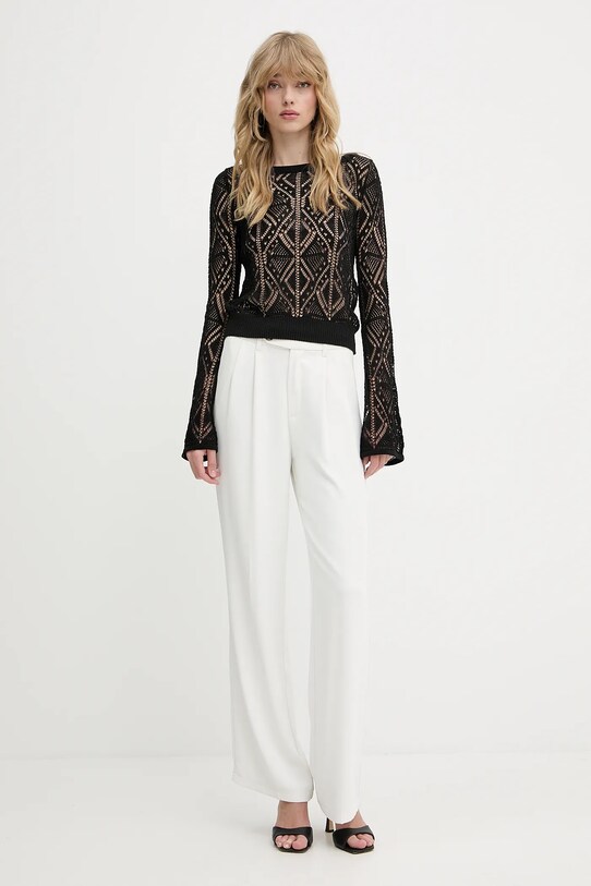 Liu Jo sweter i top WA5518.MS007 czarny SS25