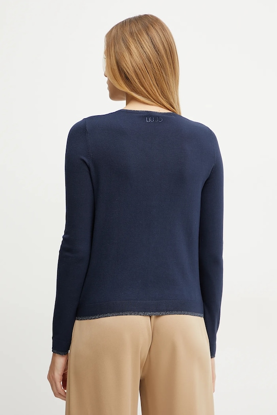 Oblečení Kardigan Liu Jo WXX056.MS49I námořnická modř