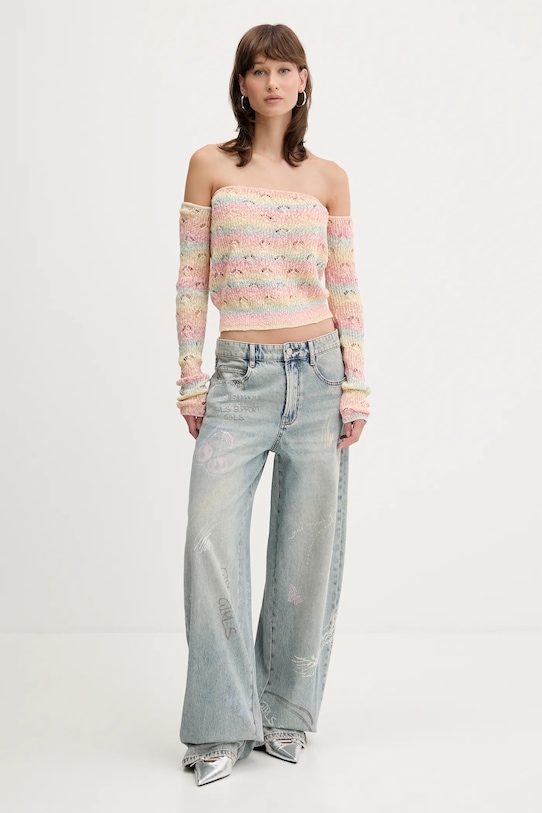 Sveter Miss Sixty 6S2RJ06700 žltá SS25