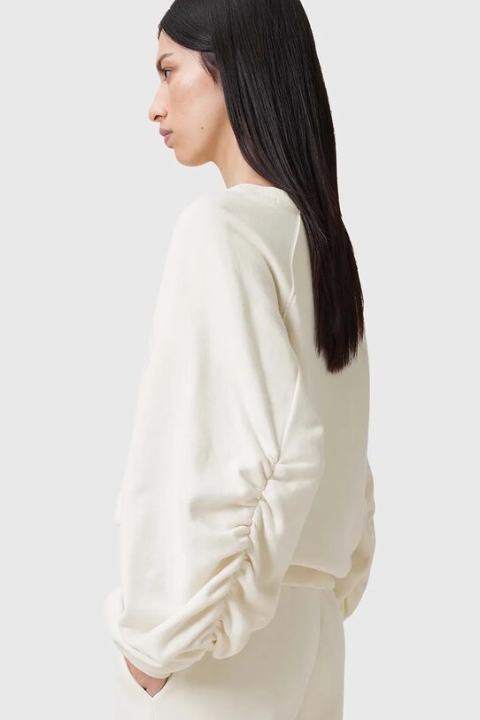 Бавовняна кофта AllSaints DANI W080JC бежевий
